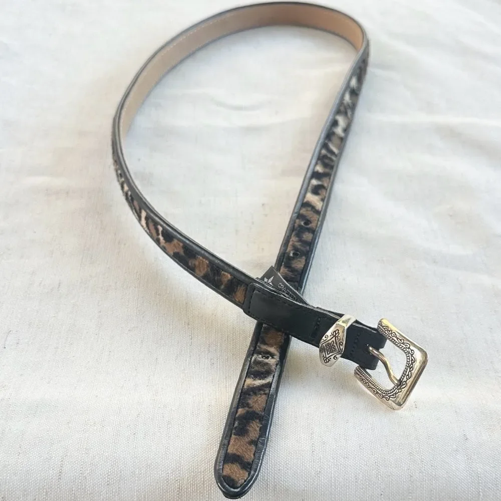 Brighton Vintage Animal Print Women’s Belt L/34